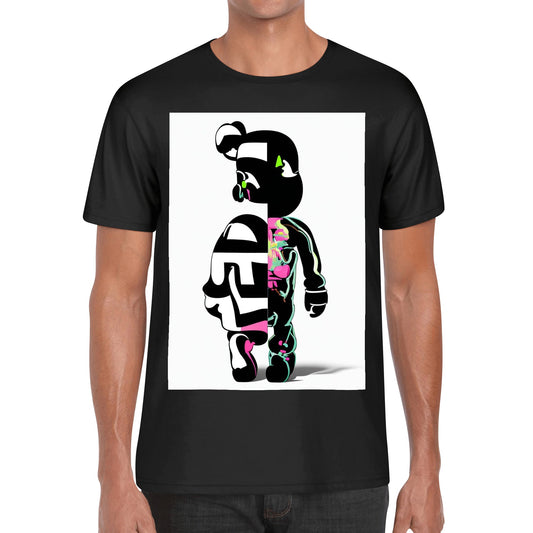 Men's Cotton Front Back Printing T Shirt