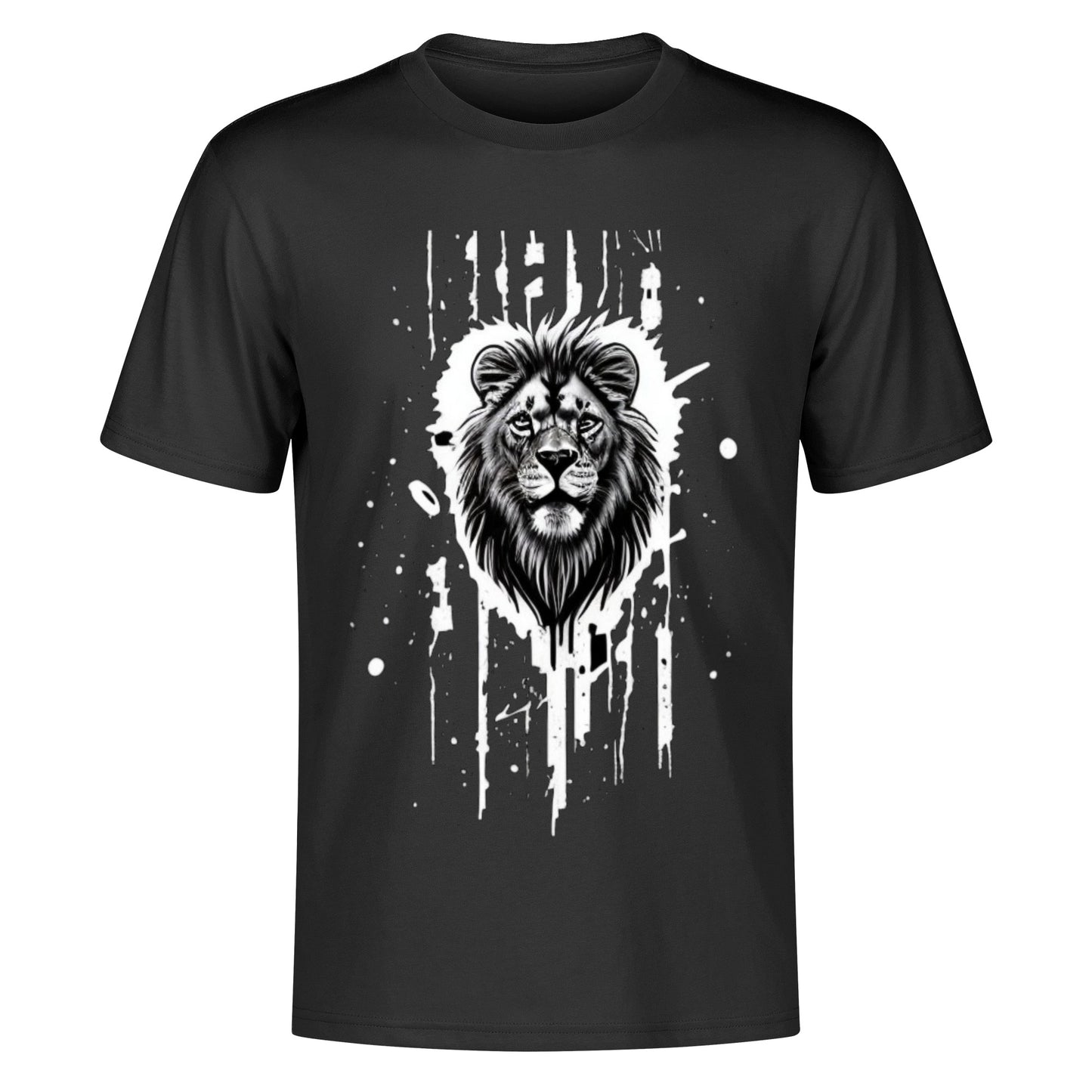 Men's Cotton Front Back Printing T Shirt