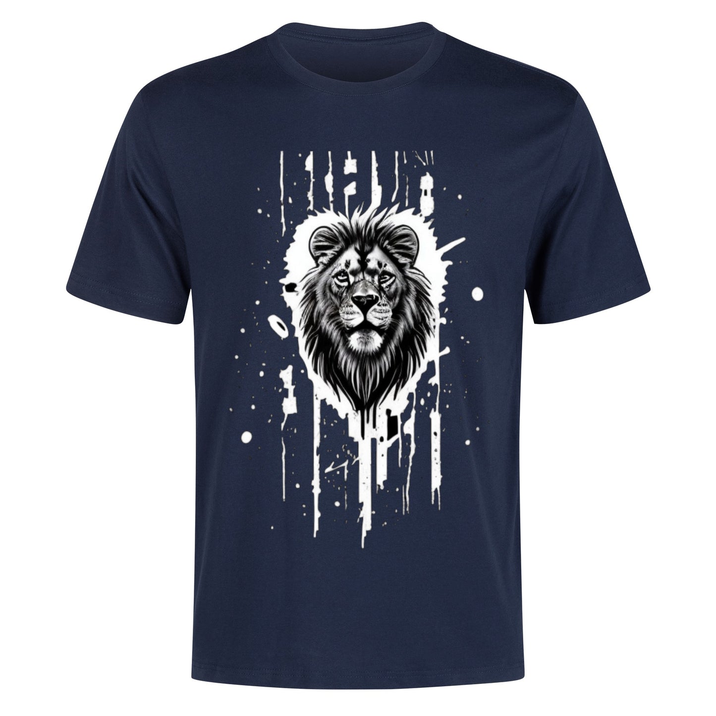 Men's Cotton Front Back Printing T Shirt