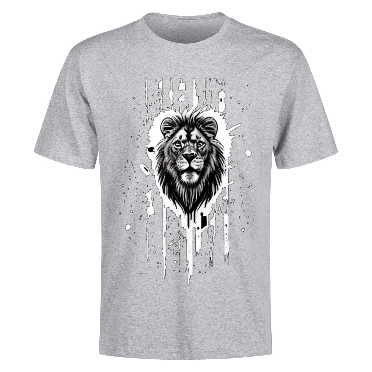 Men's Cotton Front Back Printing T Shirt