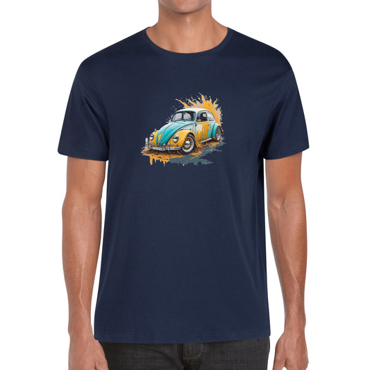 Men's Cotton Front Back Printing T Shirt