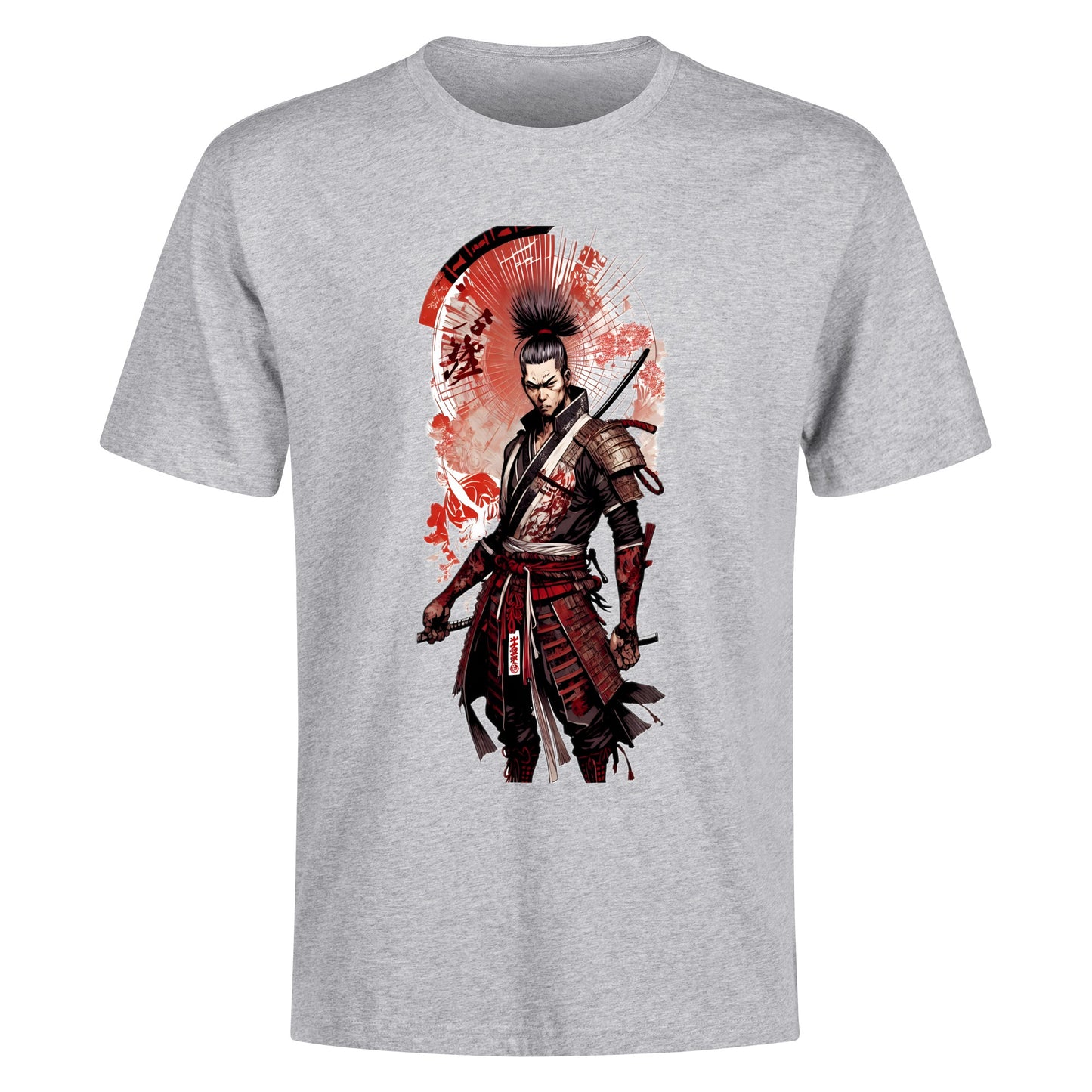 Men's Cotton Front Back Printing T Shirt