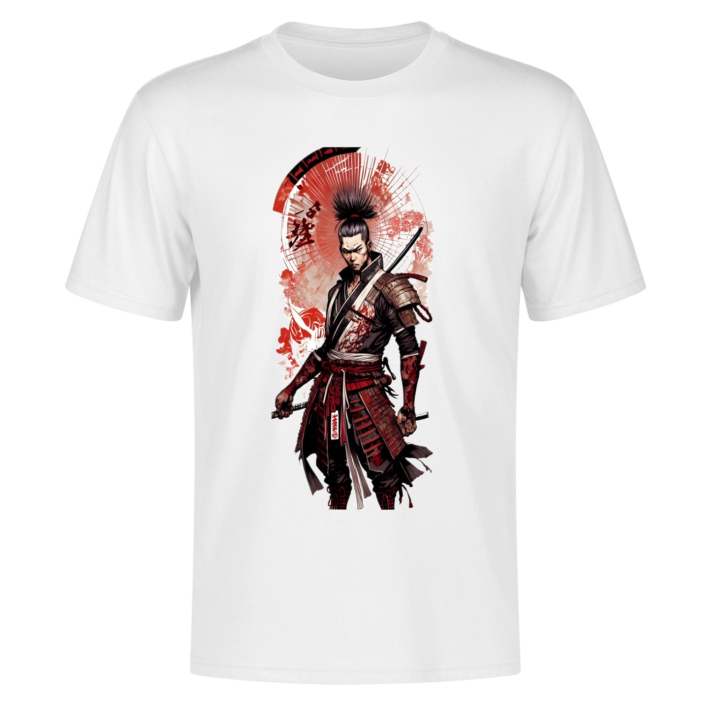 Men's Cotton Front Back Printing T Shirt