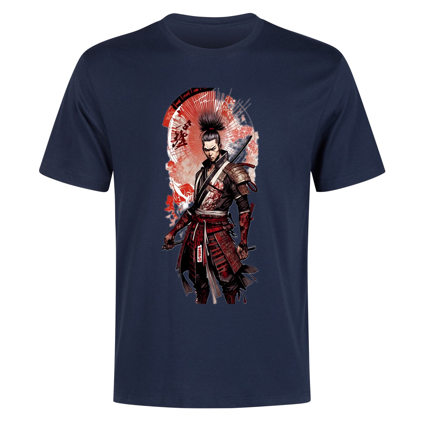 Men's Cotton Front Back Printing T Shirt