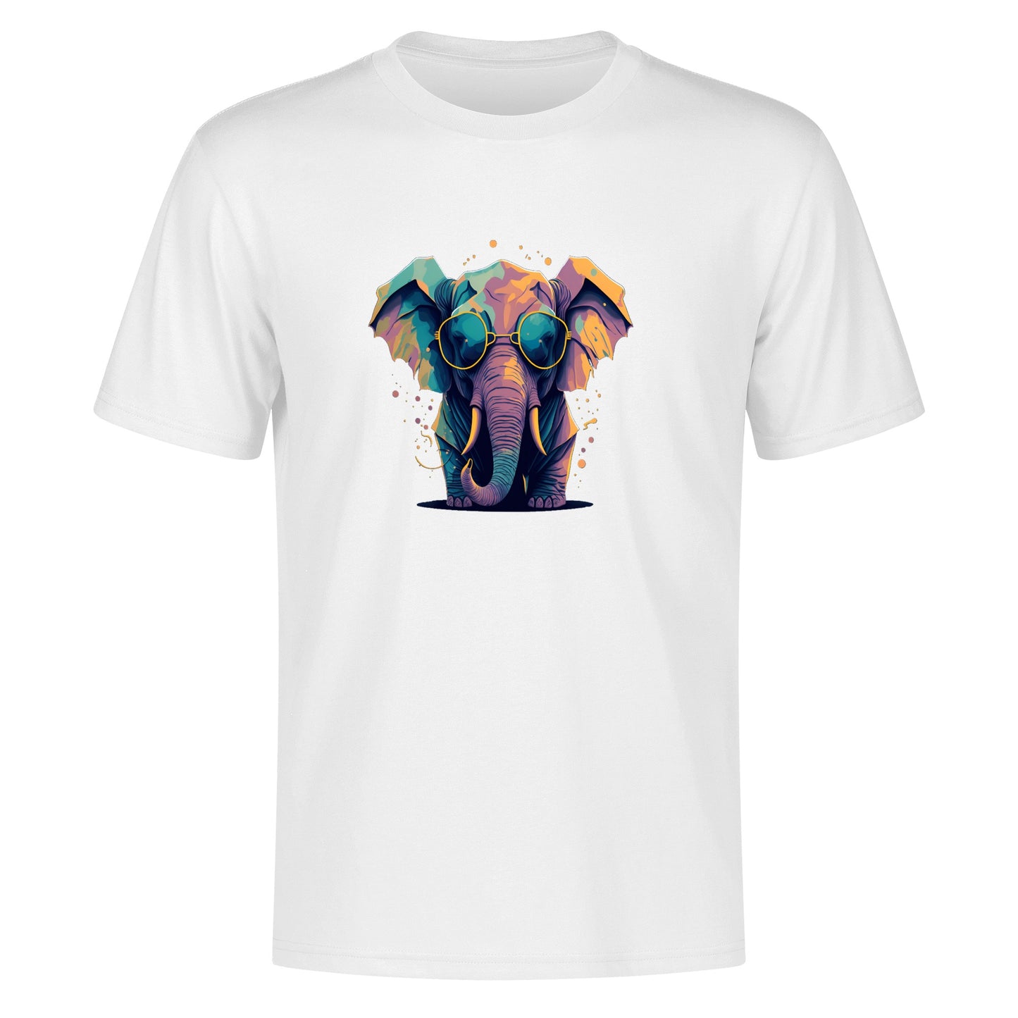 Men's Cotton Front Back Printing T Shirt