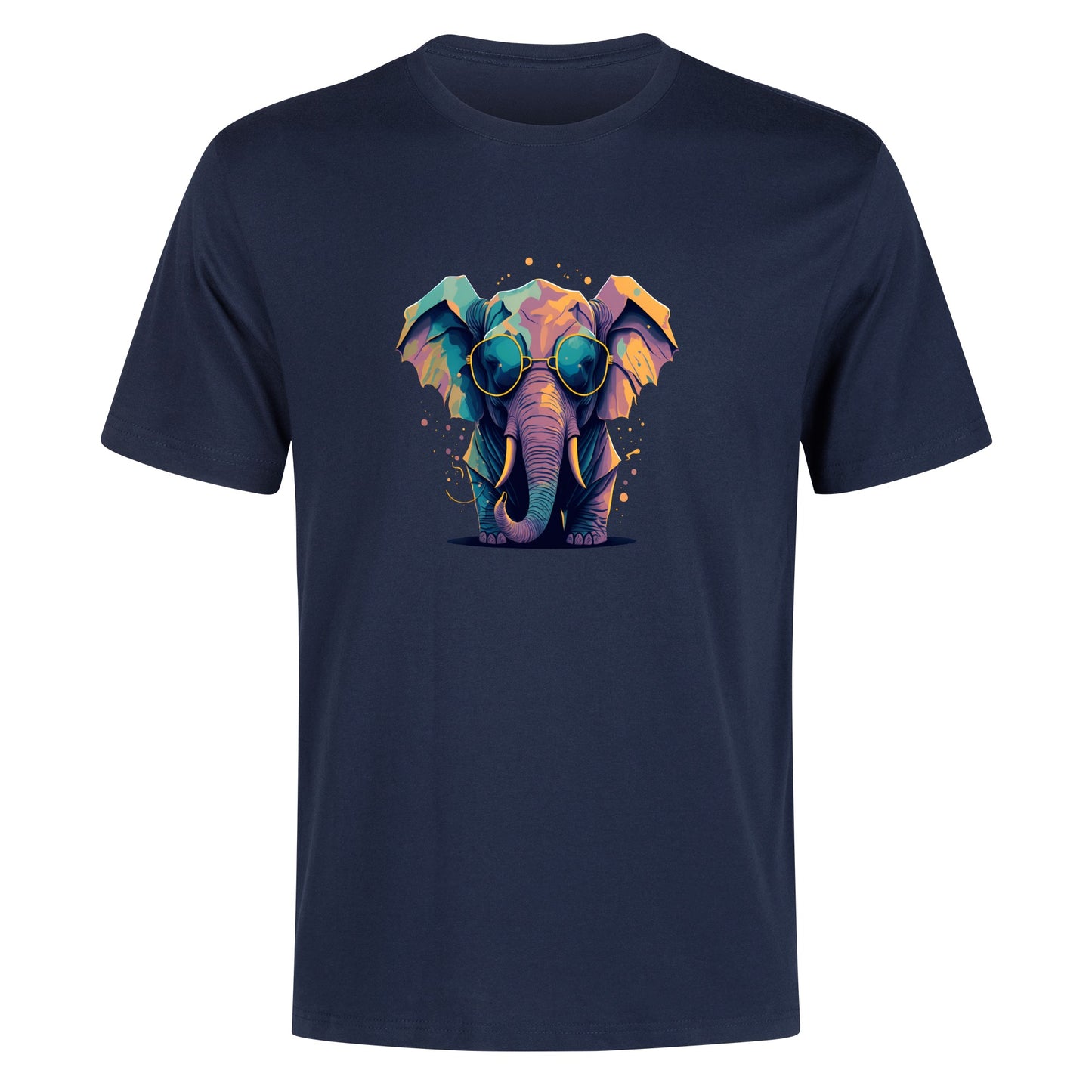 Men's Cotton Front Back Printing T Shirt