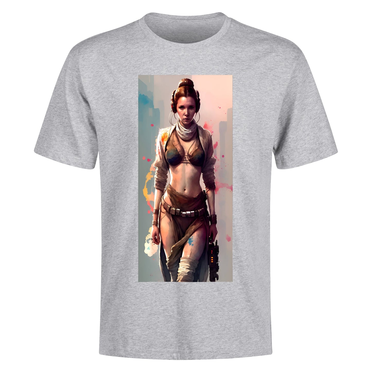 Men's Cotton Front Back Printing T Shirt