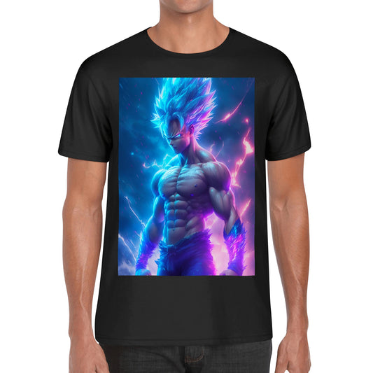 Men's Cotton Front Back Printing T Shirt