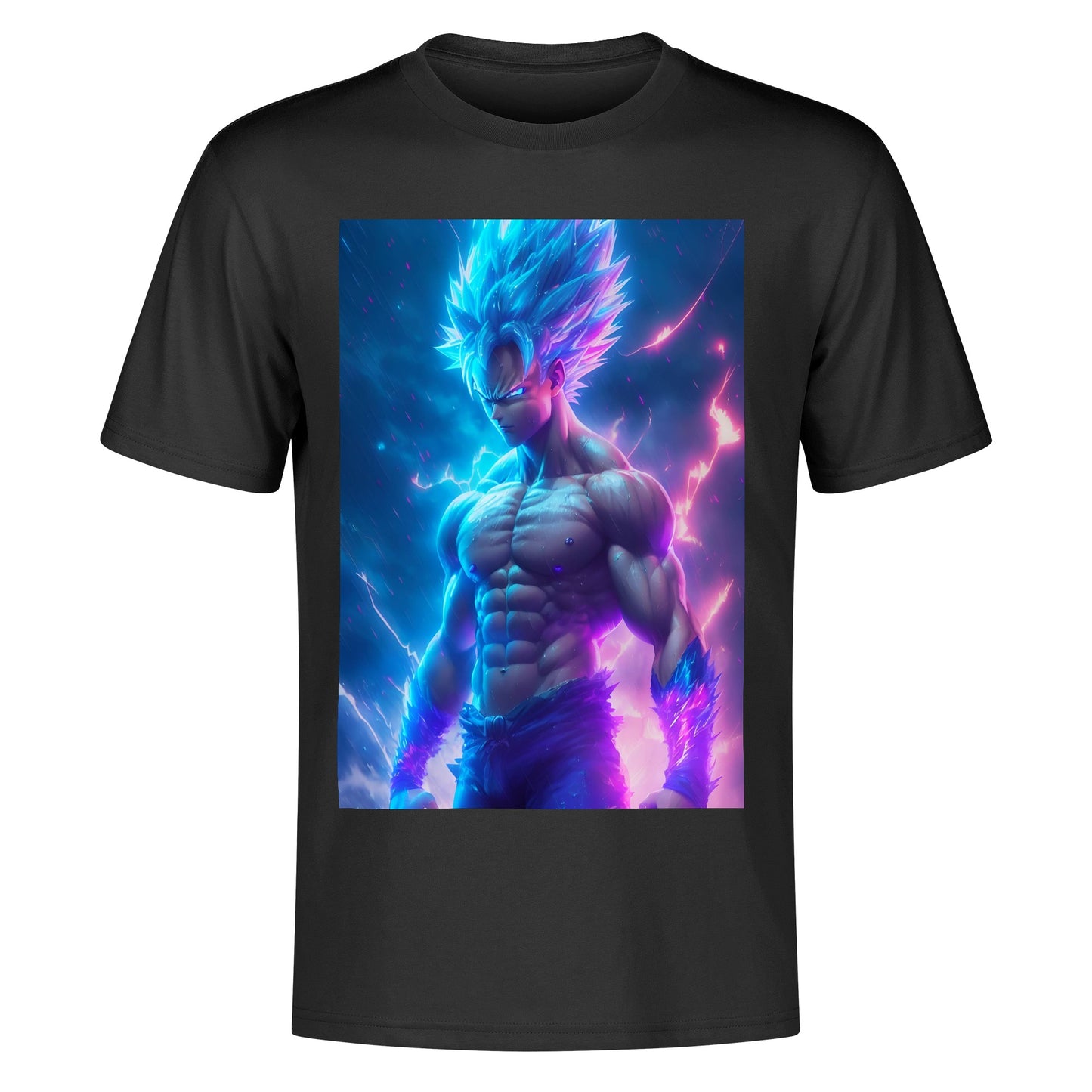 Men's Cotton Front Back Printing T Shirt