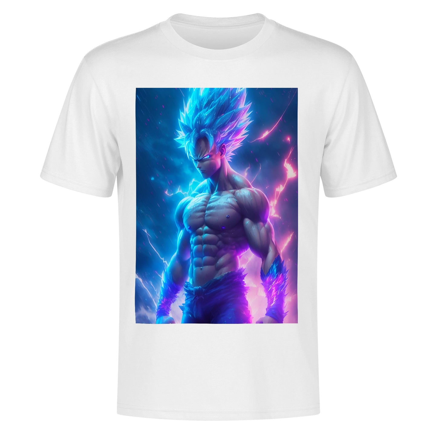 Men's Cotton Front Back Printing T Shirt