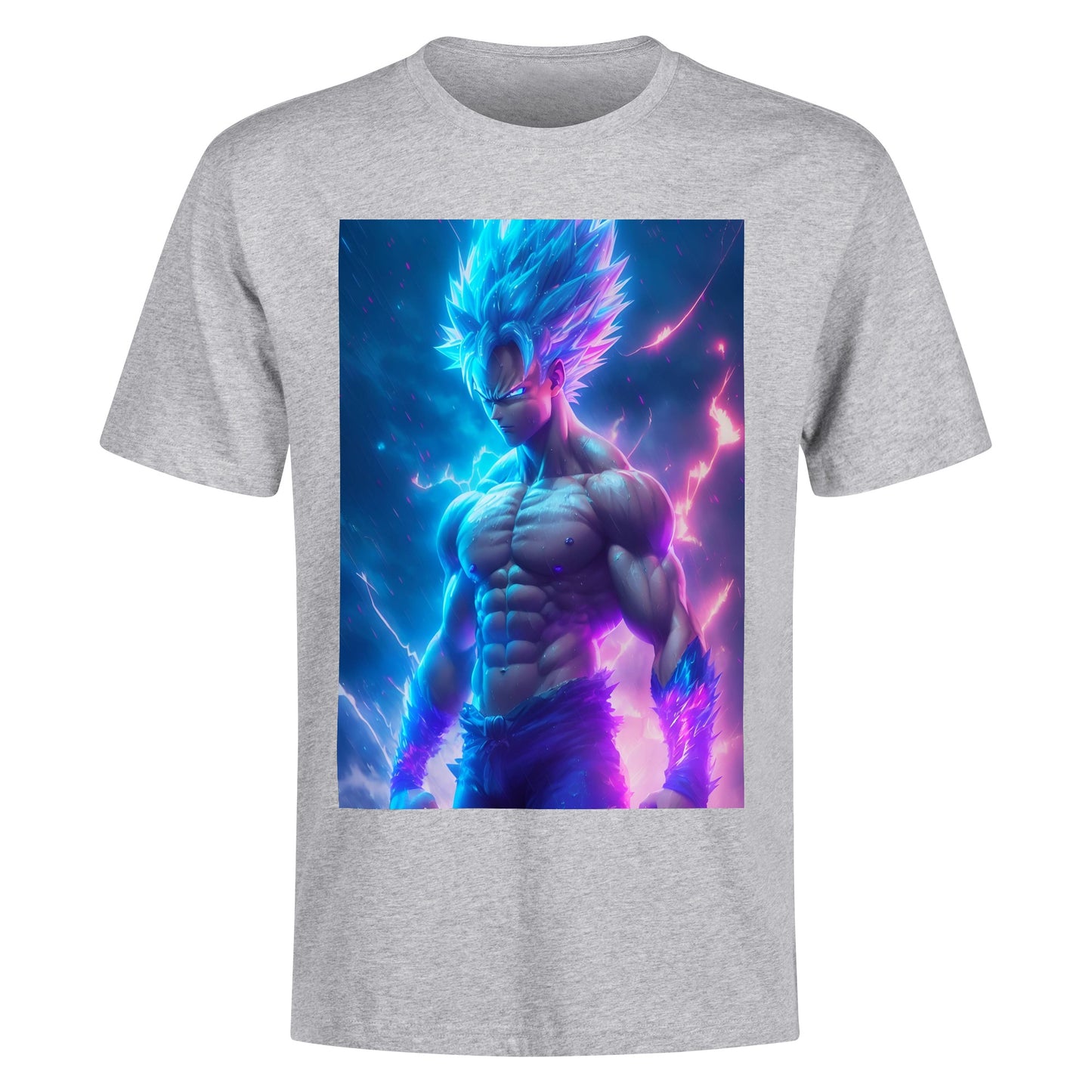 Men's Cotton Front Back Printing T Shirt
