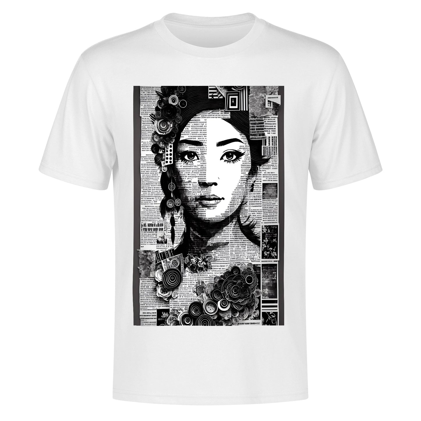 Men's Cotton Front Back Printing T Shirt