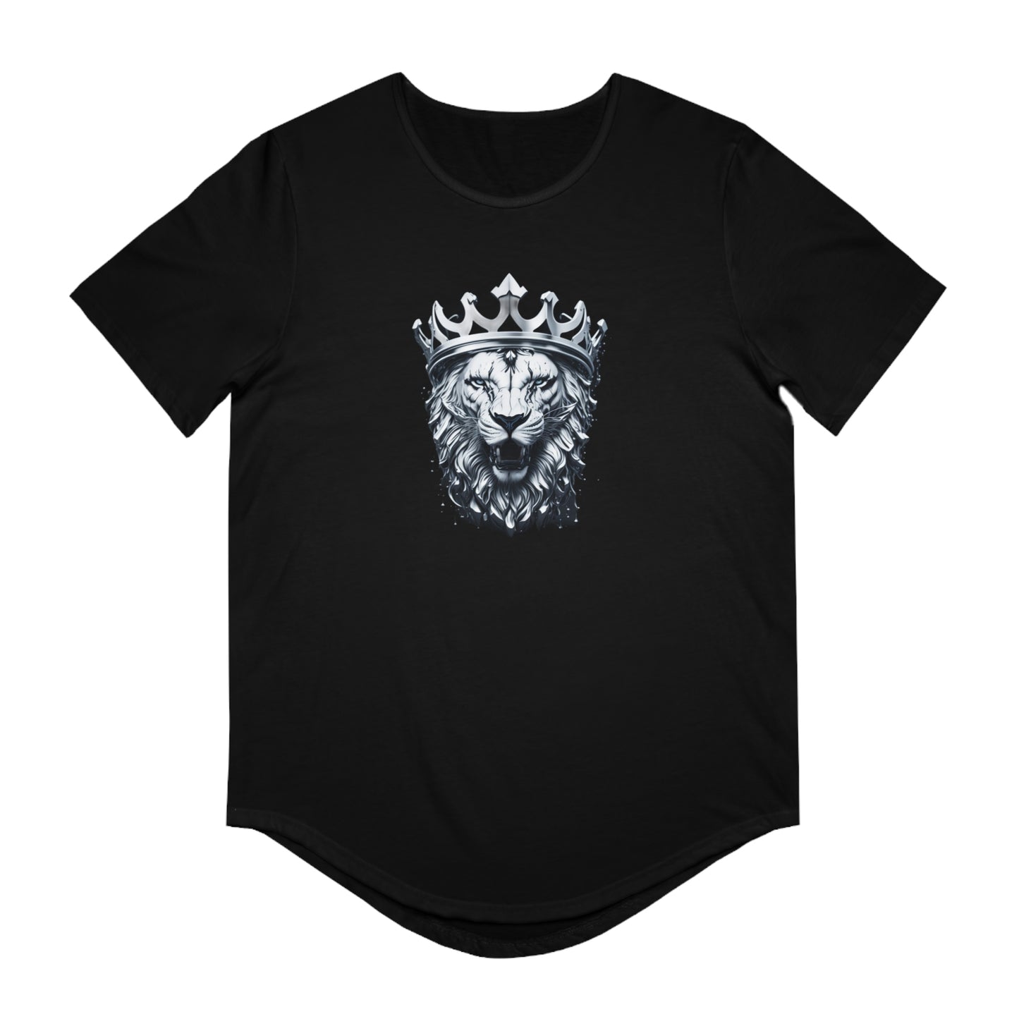 Men's Jersey Curved Hem Tee