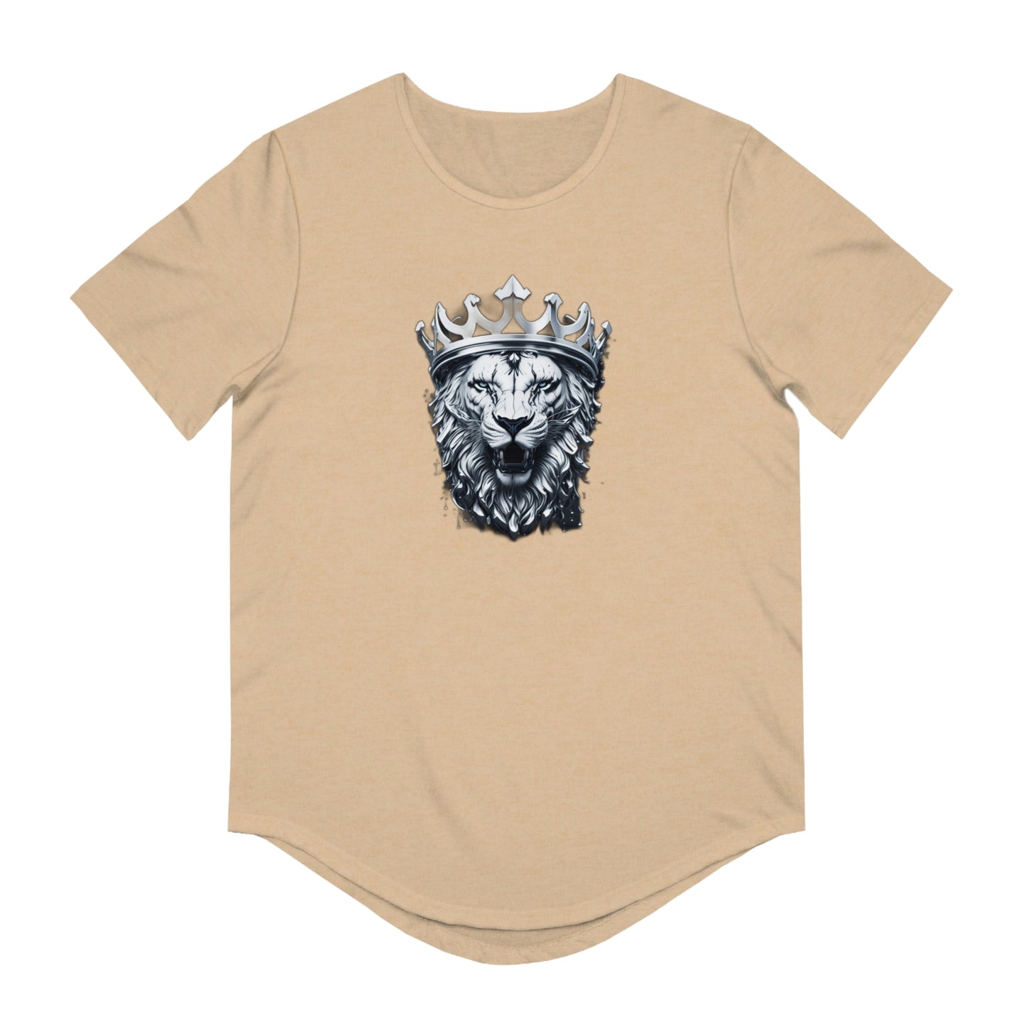 Men's Jersey Curved Hem Tee