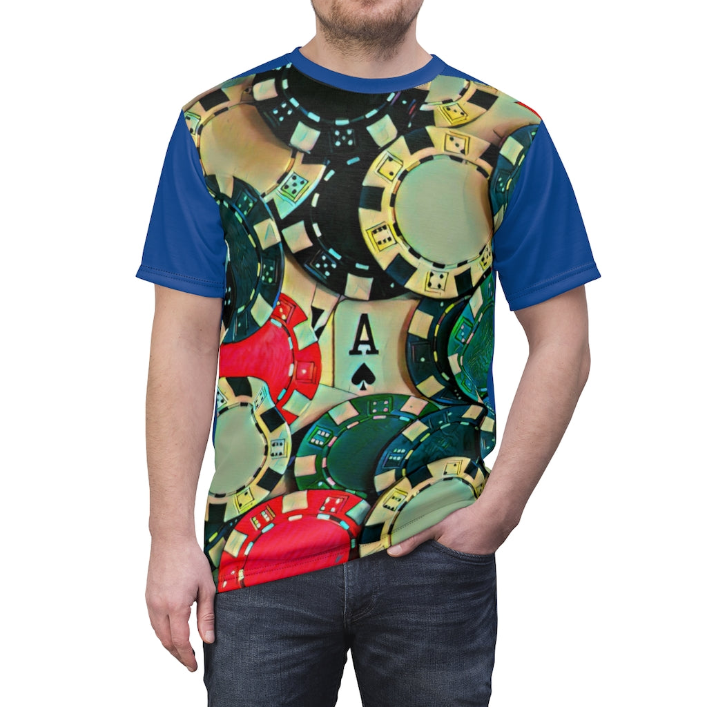 Ace in the hole  AOP Cut & Sew Tee