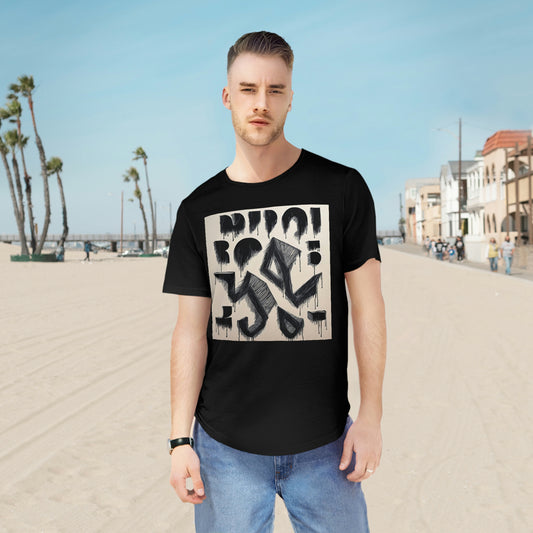 Men's Jersey Curved Hem Tee