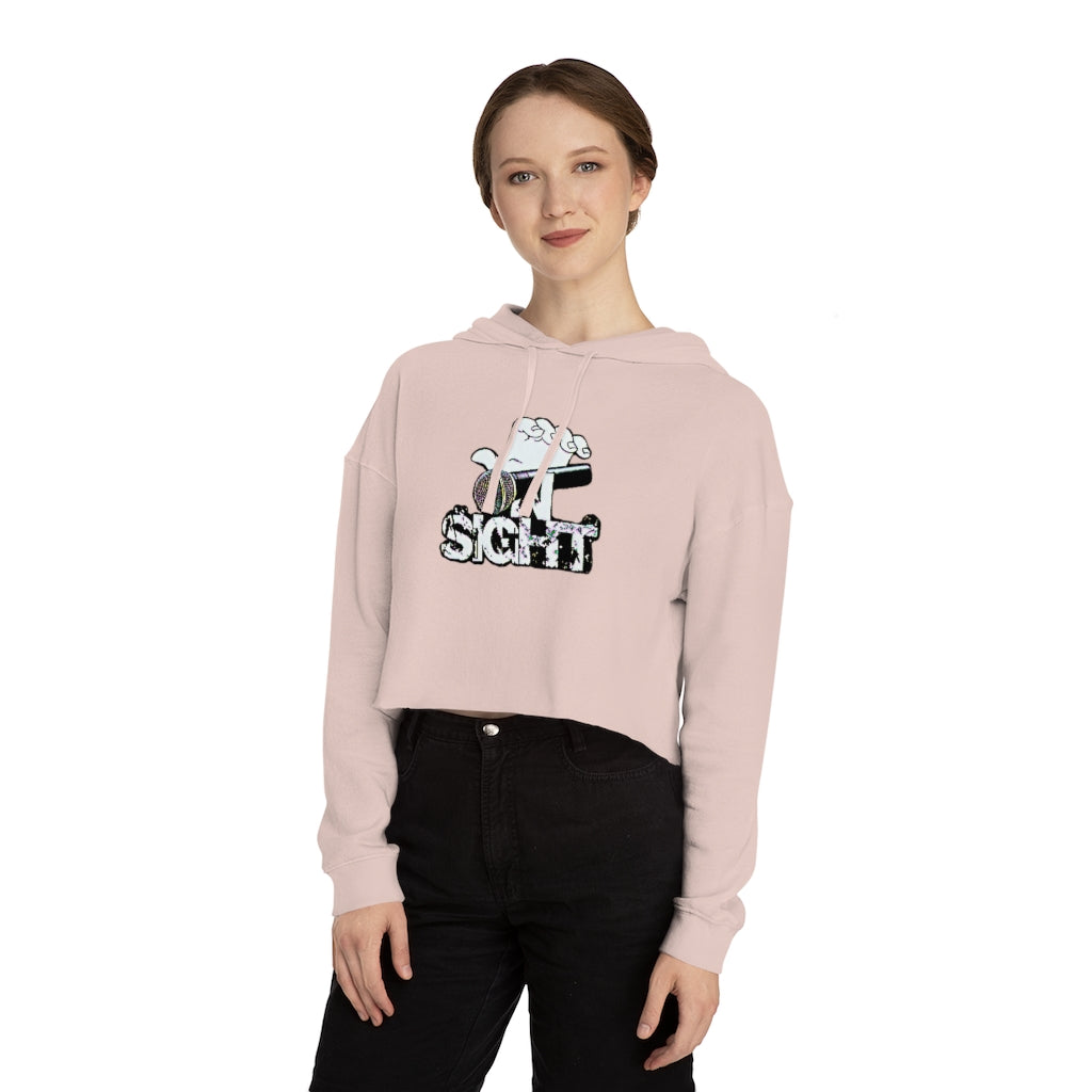 On Sight Women’s Cropped Hooded Sweatshirt