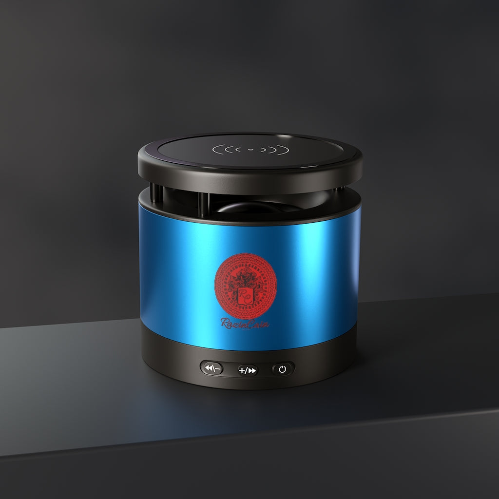 RazinCain Metal Bluetooth Speaker and Wireless Charging Pad
