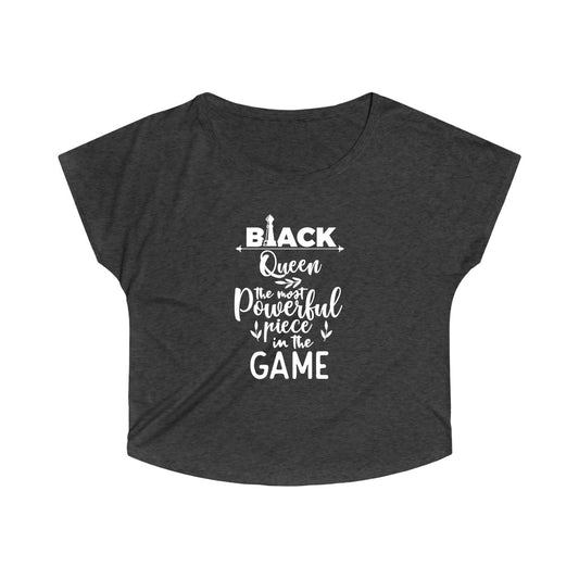 Black Queen Tri-Blend Dolman