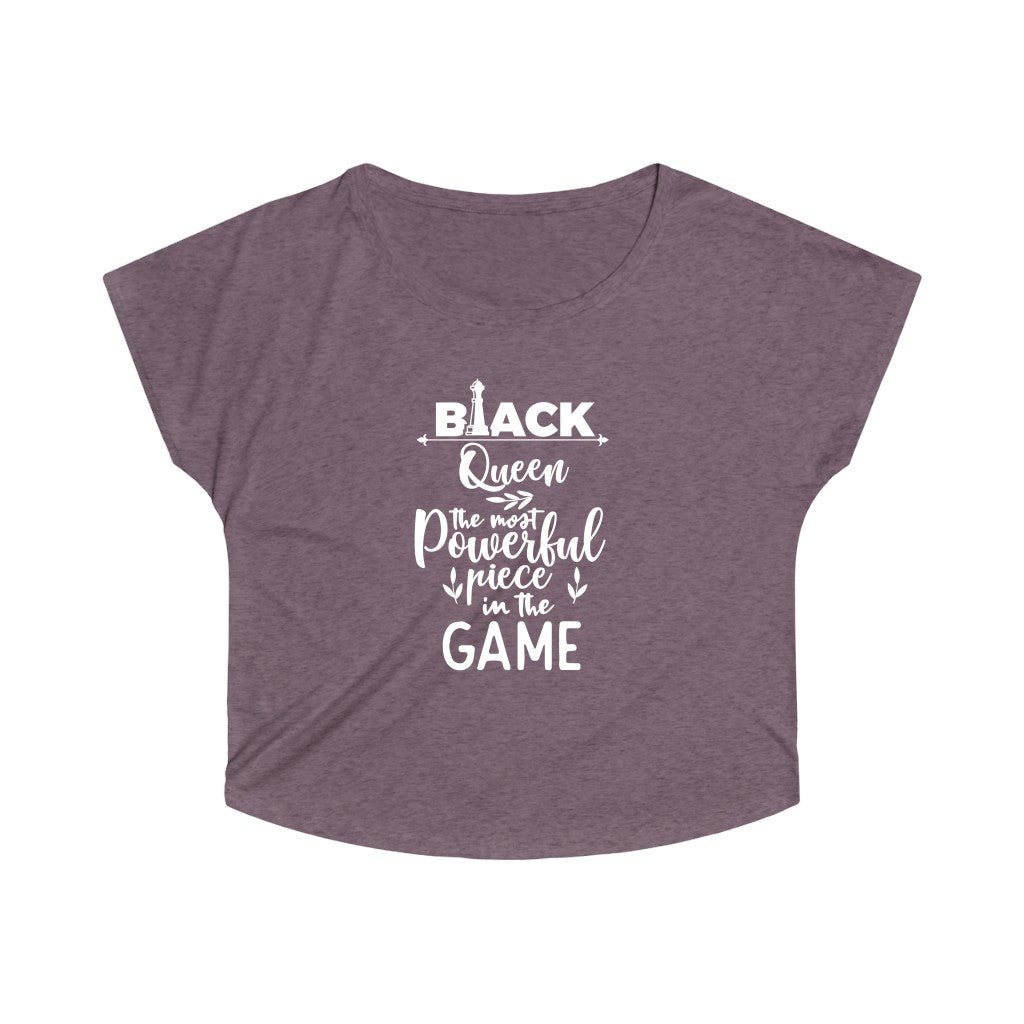 Black Queen Tri-Blend Dolman