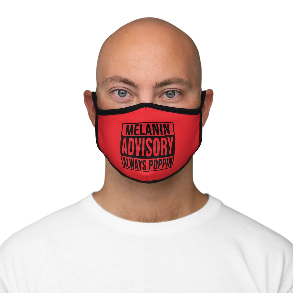 Melanin Advisory Fitted Polyester Face Mask