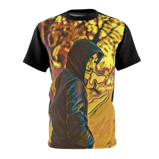 Mind your business AOP Cut & Sew Tee