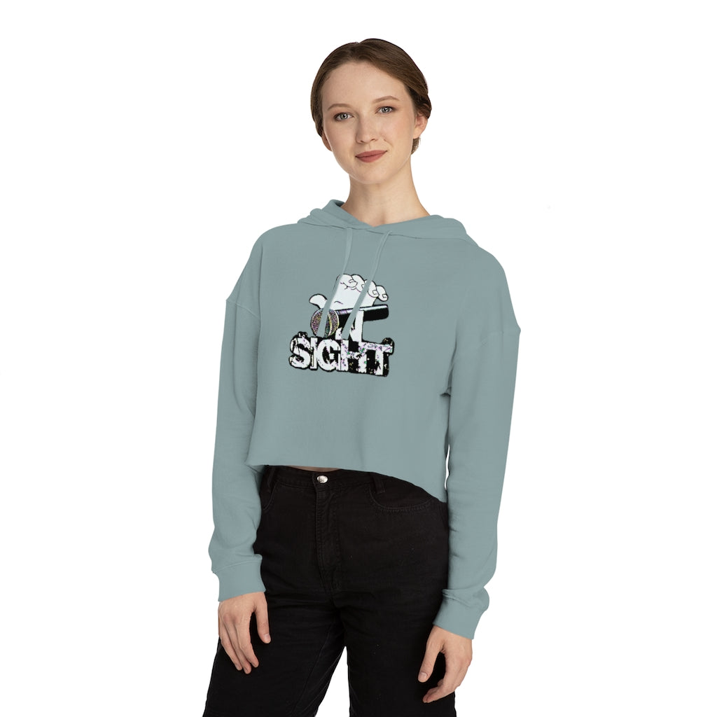 On Sight Women’s Cropped Hooded Sweatshirt