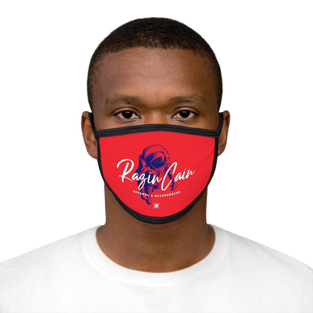 RazinCain Mixed-Fabric Face Mask