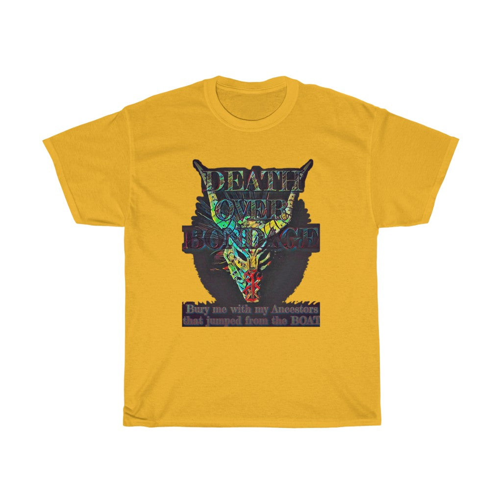Men's Death Over Bondage Heavy Cotton Tee