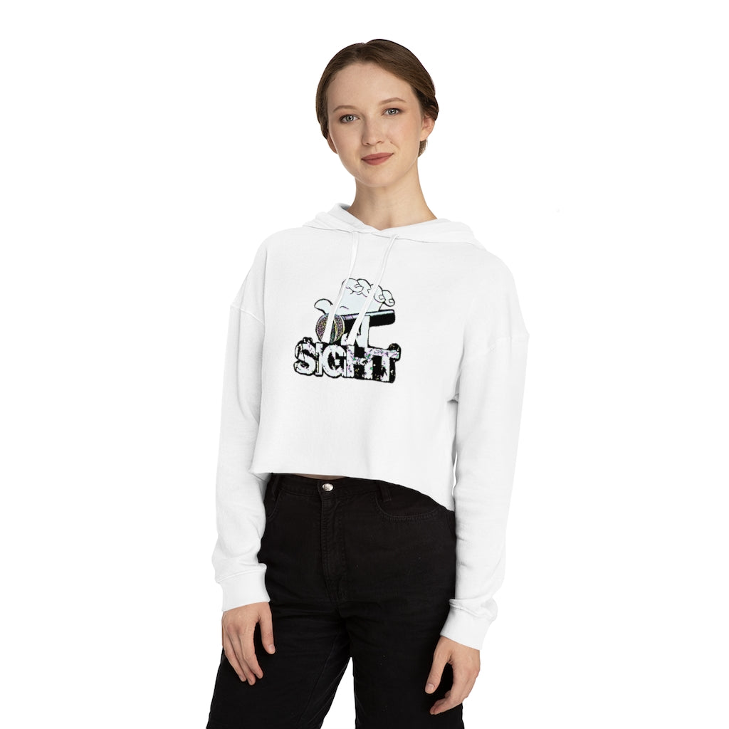 On Sight Women’s Cropped Hooded Sweatshirt