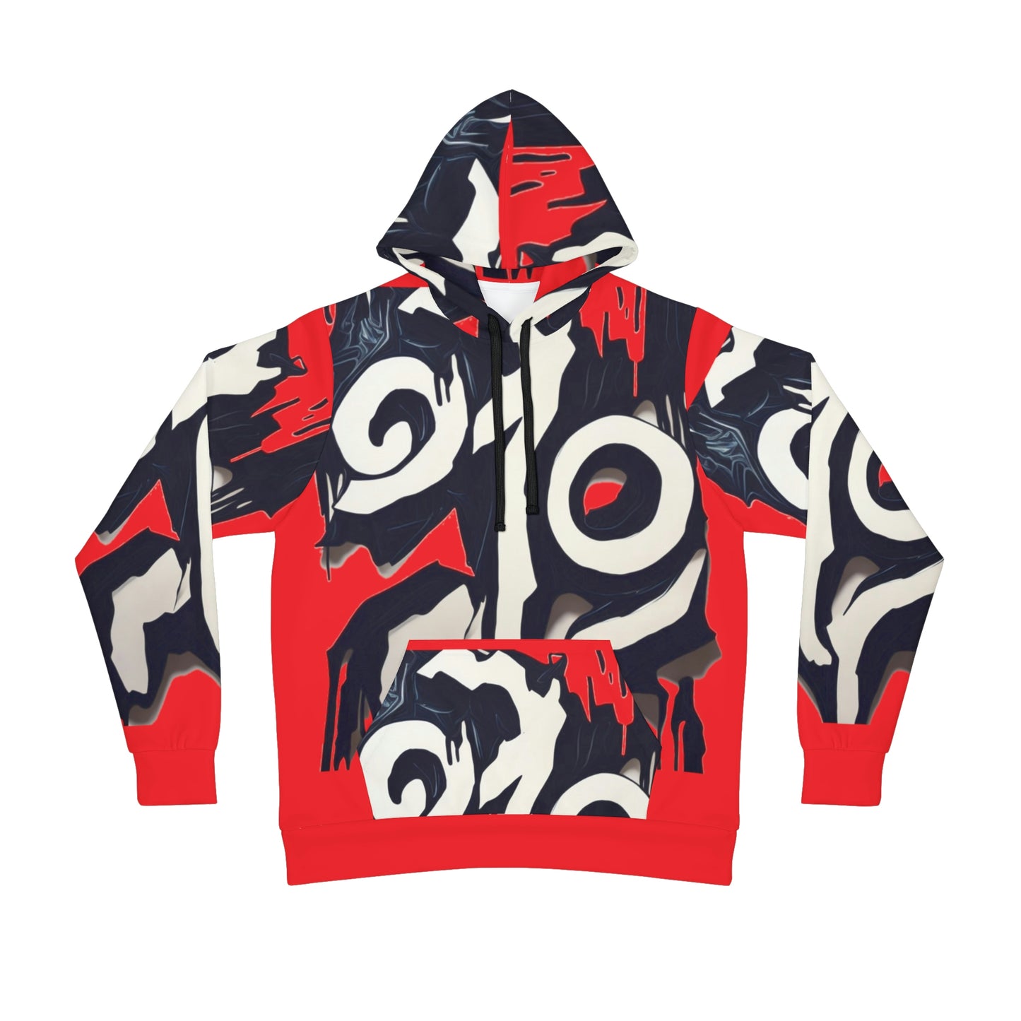 Abstract Athletic Hoodie