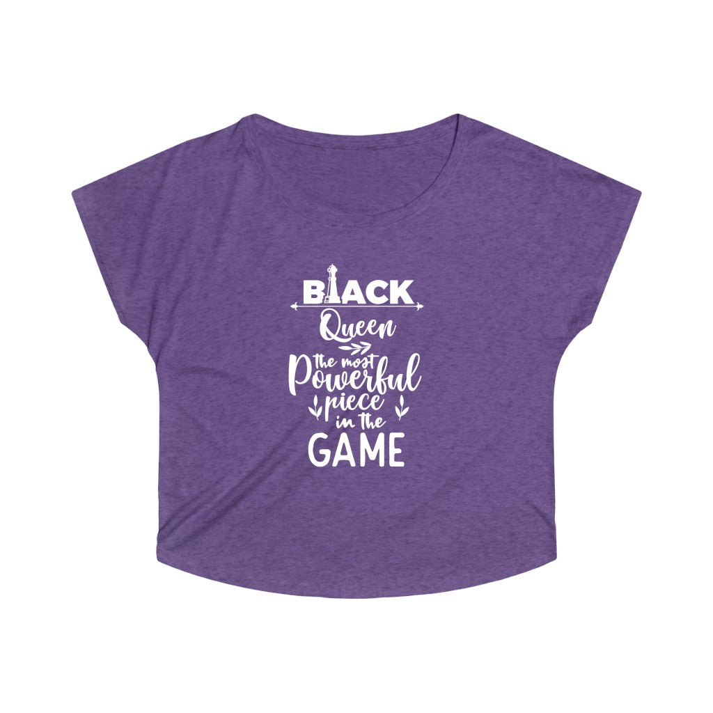 Black Queen Tri-Blend Dolman