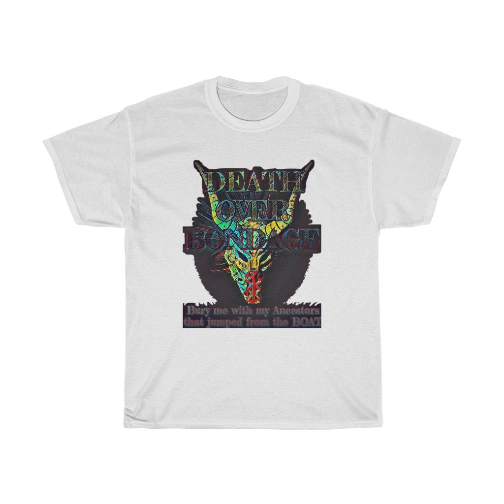 Men's Death Over Bondage Heavy Cotton Tee