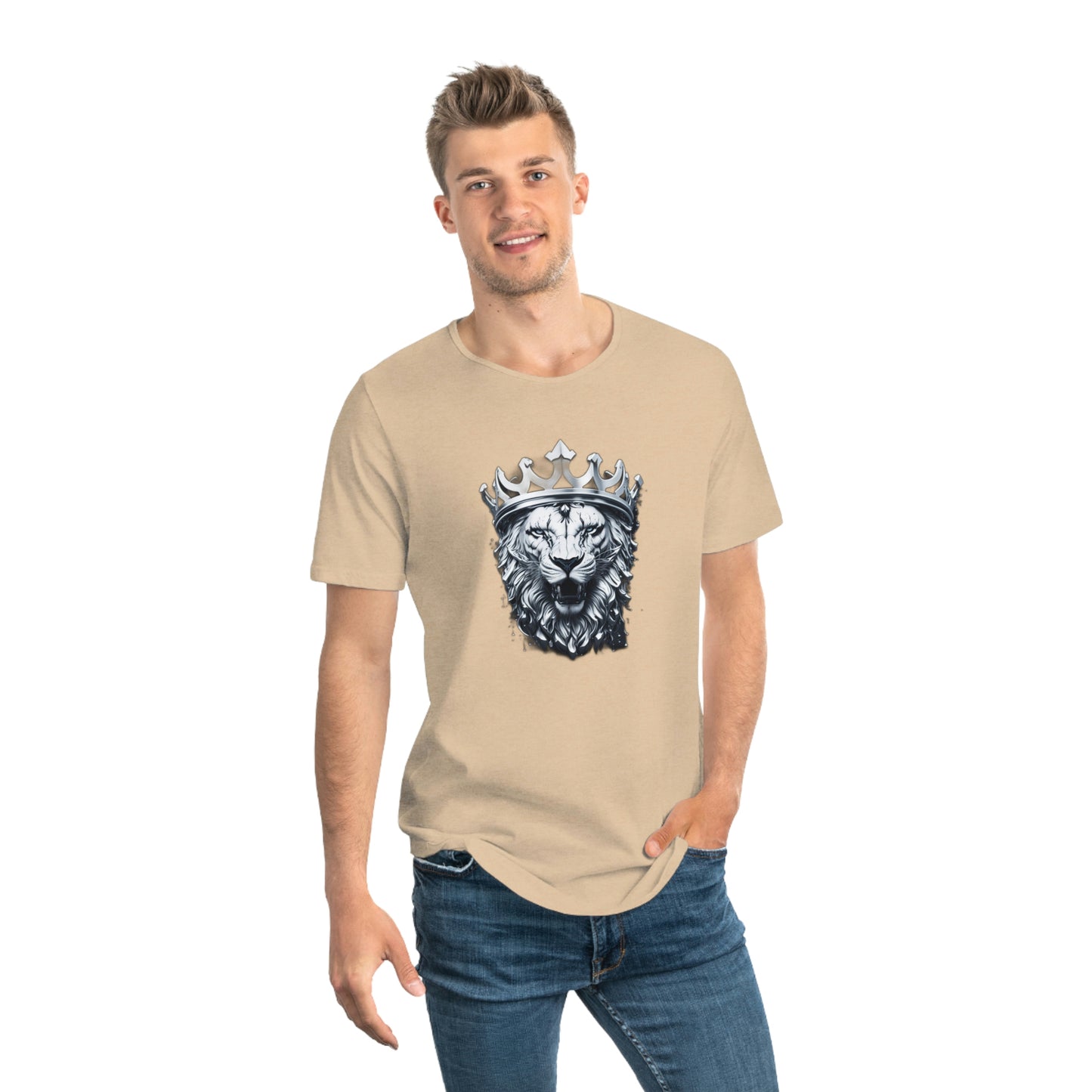 Men's Jersey Curved Hem Tee