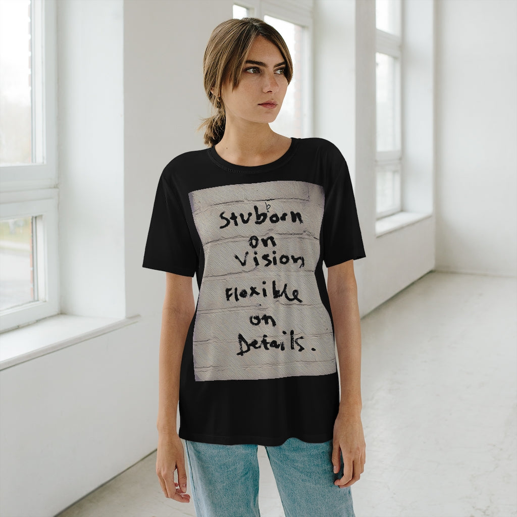 Stubborn on Vision Cut & Sew T-Shirt