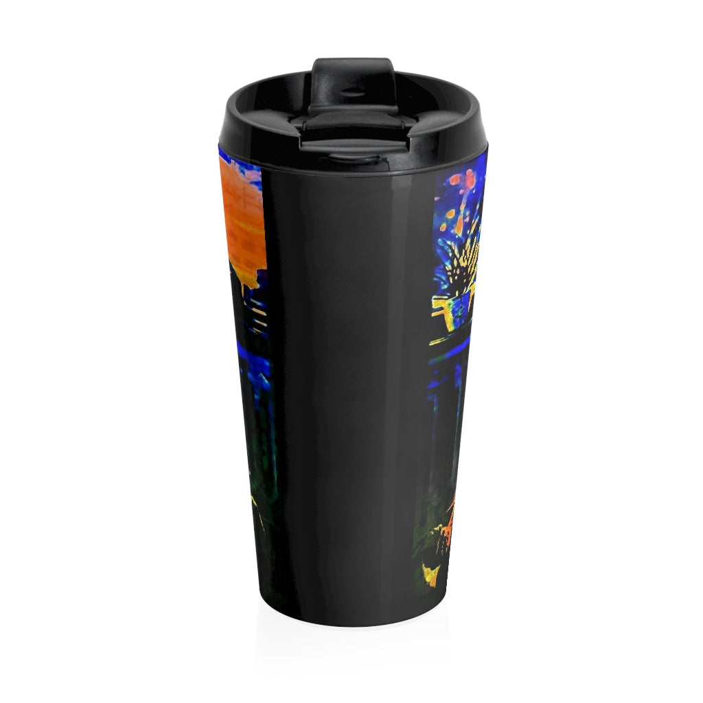 Black Girl Magic Stainless Steel Travel Mug