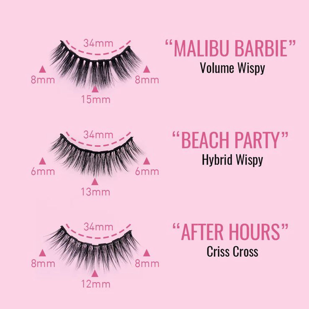 POPMI Sienna Set of 3 Magnetic Dramatic Lashes