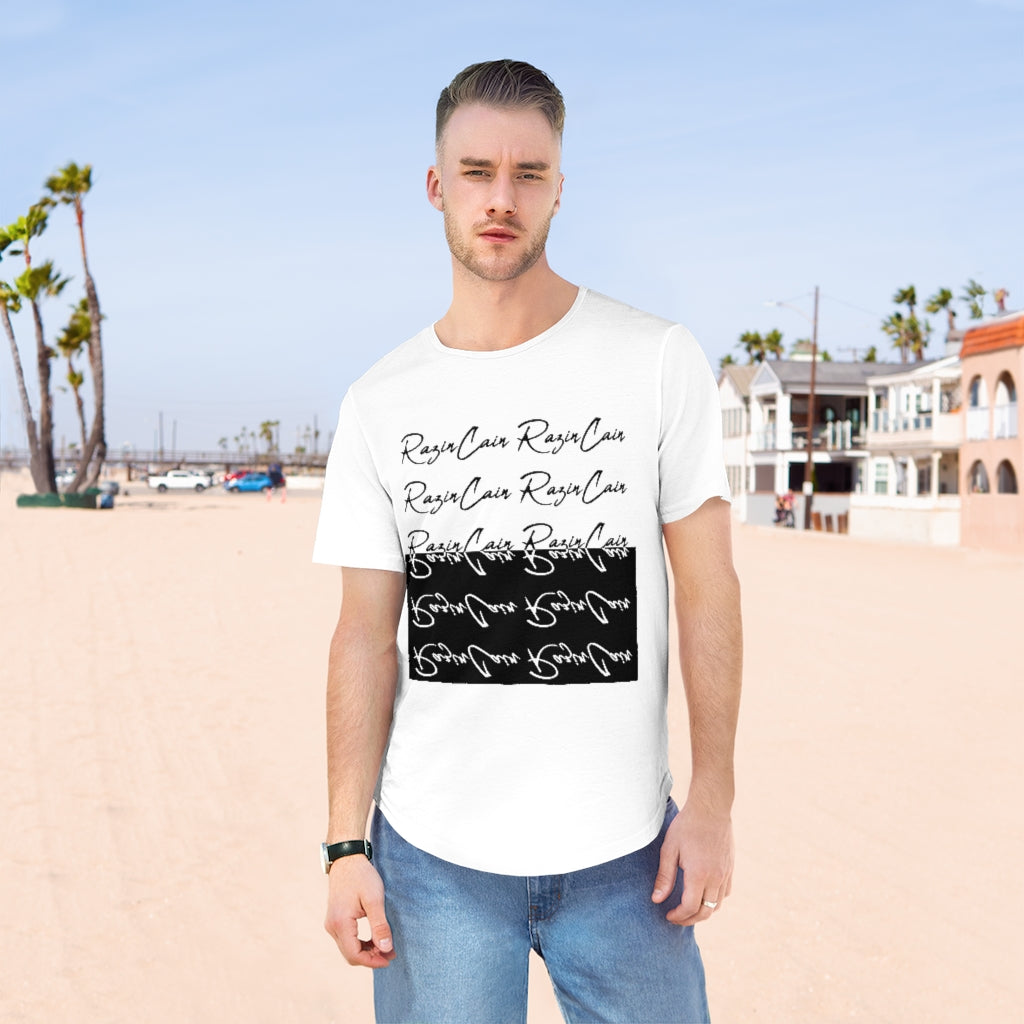 RazinCain Sig-I Jersey Curved Hem Tee