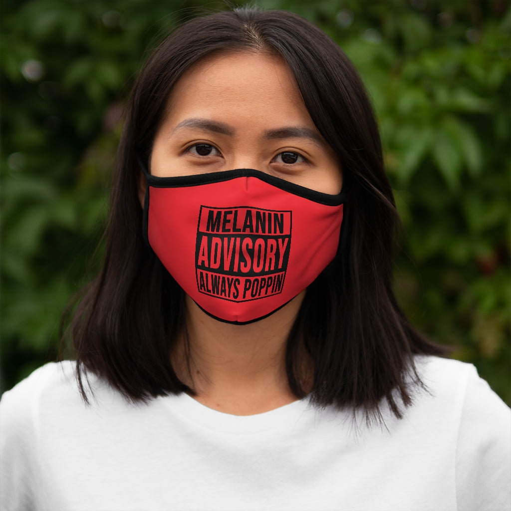Melanin Advisory Fitted Polyester Face Mask