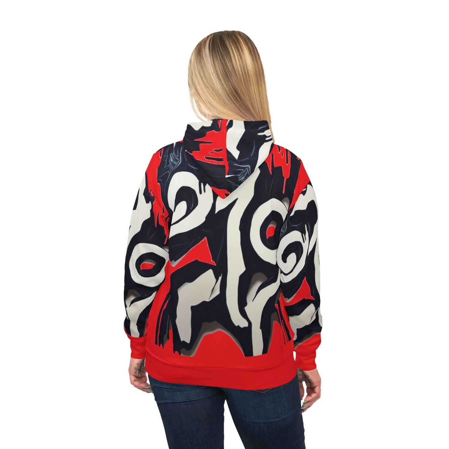 Abstract Athletic Hoodie