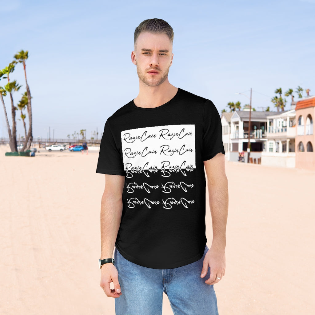 RazinCain Sig-I Jersey Curved Hem Tee
