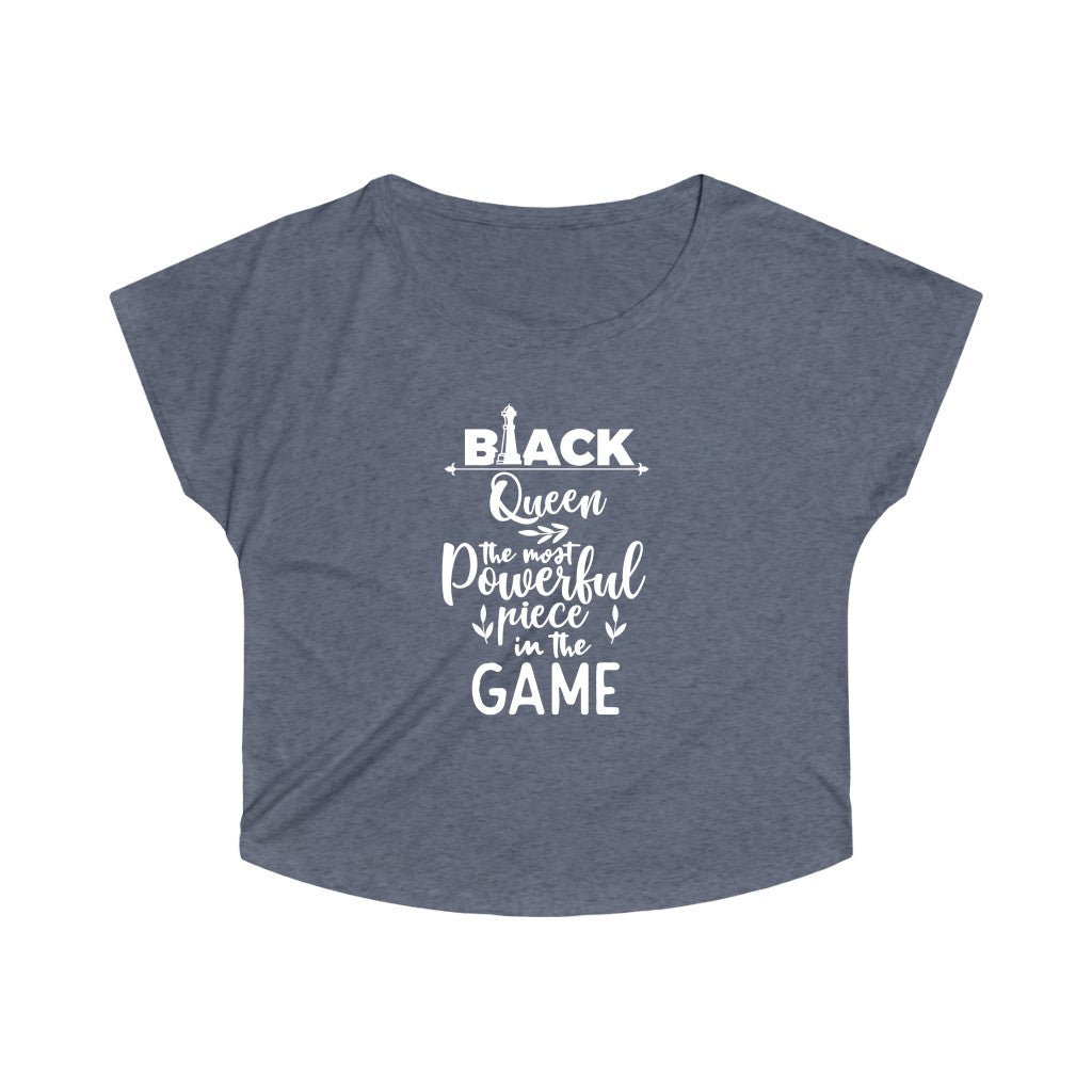 Black Queen Tri-Blend Dolman