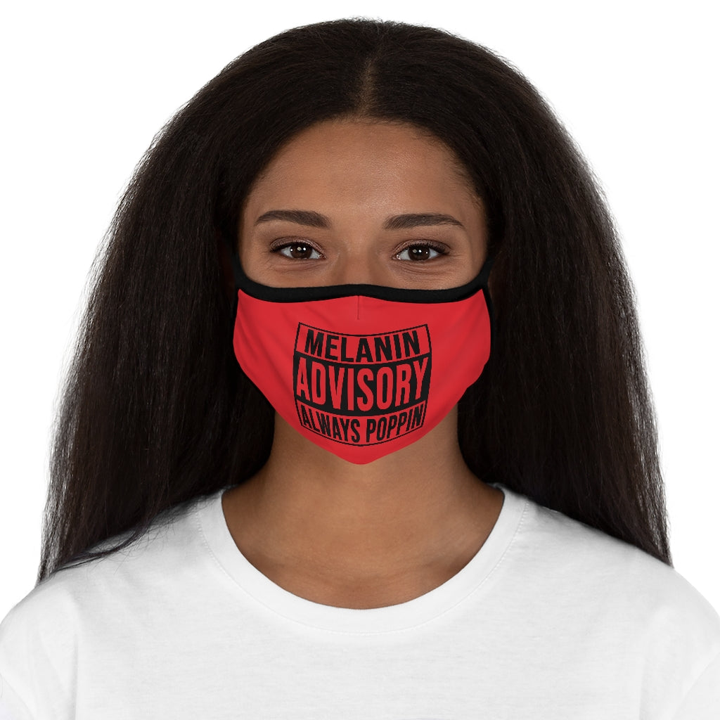 Melanin Advisory Fitted Polyester Face Mask