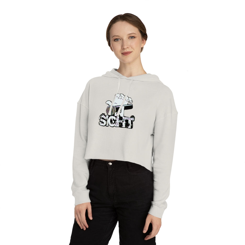 On Sight Women’s Cropped Hooded Sweatshirt